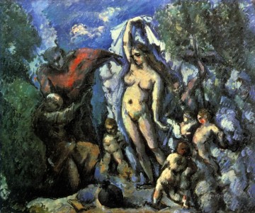The Temptation of St Anthony Paul Cezanne Impressionistic nude Oil Paintings
